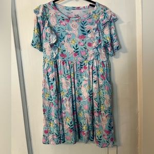 Birdie Bean 6T dress-NWT-Easter print